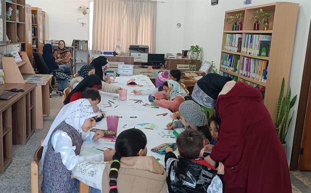 ایستگاه نقاشی روی کاغذ متری سالروز تاسیس نهاد1403